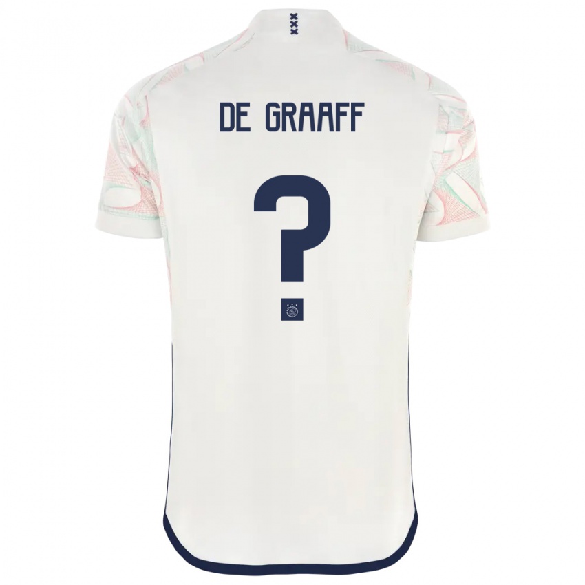 Dame Tom De Graaff #0 Hvit Bortetrøye Drakt Trøye 2023/24 Skjorter T-Skjorte