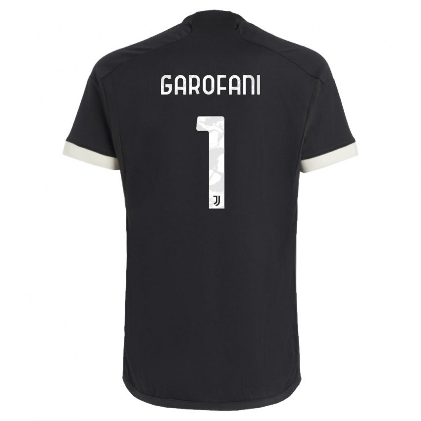 Dame Giovanni Garofani #1 Svart Tredje Sett Drakt Trøye 2023/24 Skjorter T-Skjorte
