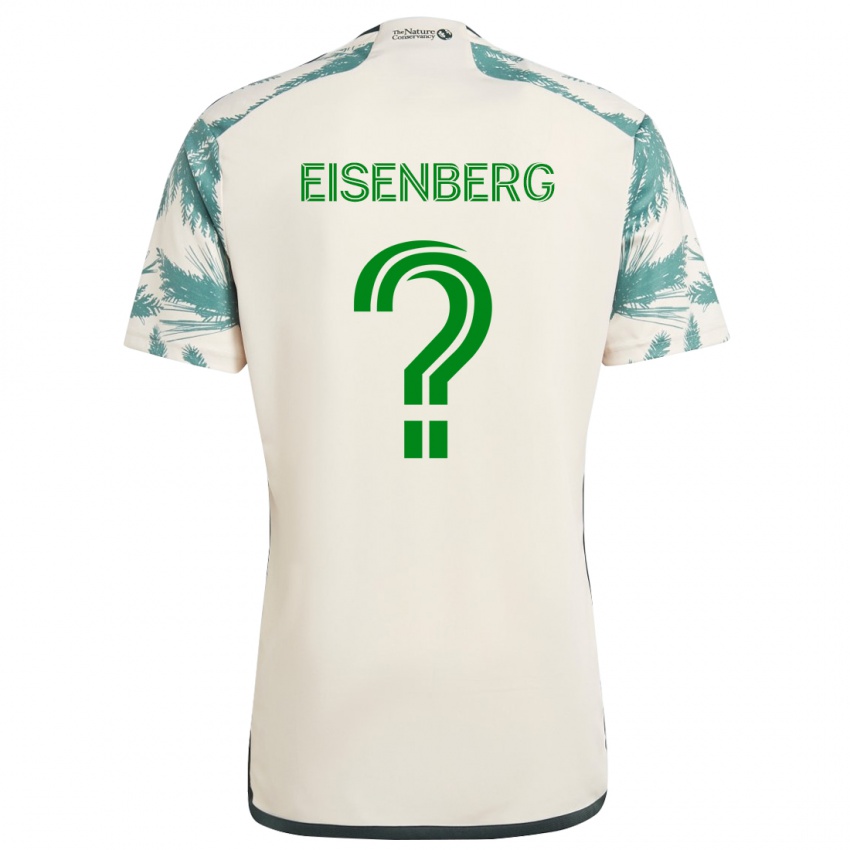 Barn Max Eisenberg #0 Beige Brun Bortetrøye Drakt Trøye 2024/25 Skjorter T-Skjorte