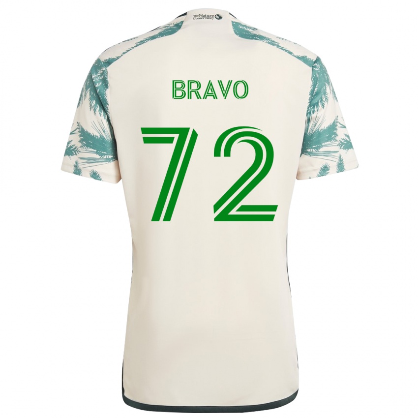 Barn Julian Bravo #72 Beige Brun Bortetrøye Drakt Trøye 2024/25 Skjorter T-Skjorte