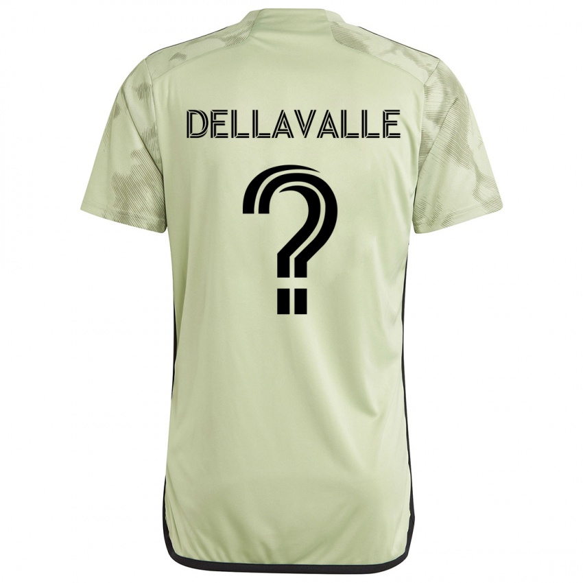 Dame Lorenzo Dellavalle #0 Lysegrønn Bortetrøye Drakt Trøye 2024/25 Skjorter T-Skjorte