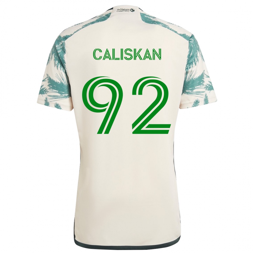 Dame Noel Caliskan #92 Beige Brun Bortetrøye Drakt Trøye 2024/25 Skjorter T-Skjorte