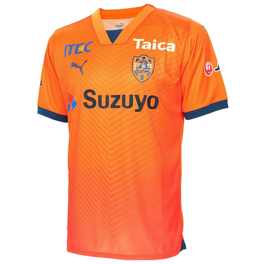 Barn Kenta Nishizawa #16 Orange Blue Hjemmetrøye Drakt Trøye 2024/25 Skjorter T-Skjorte