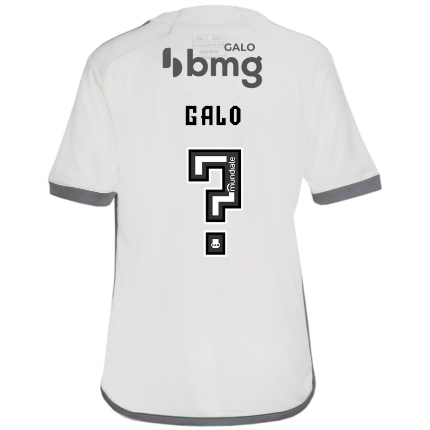 Barn Diego Galo #0 Off White Bortetrøye Drakt Trøye 2024/25 Skjorter T-Skjorte