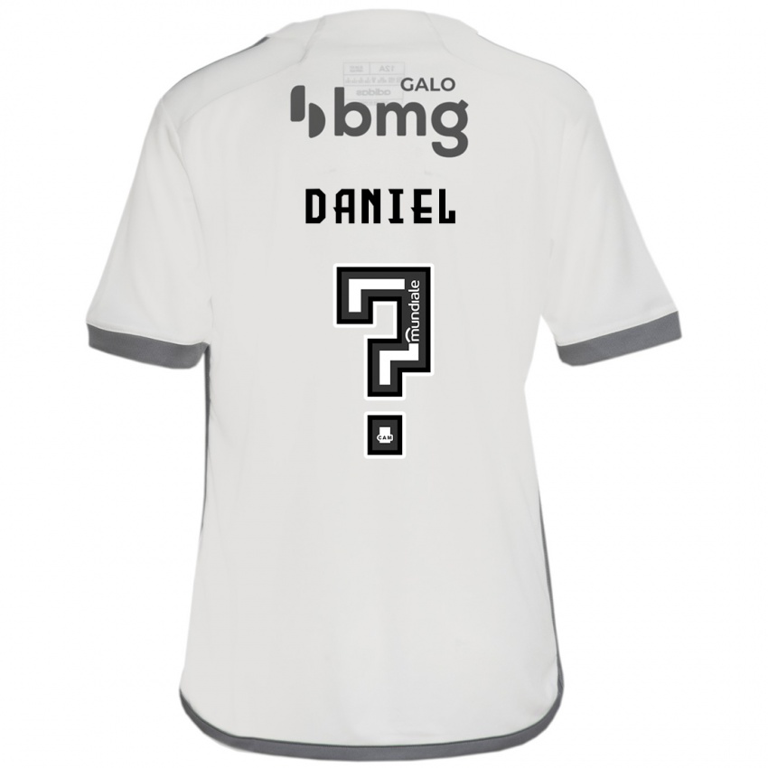 Barn Lucas Daniel #0 Off White Bortetrøye Drakt Trøye 2024/25 Skjorter T-Skjorte