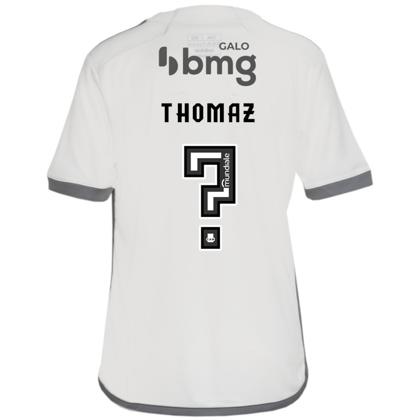 Barn Thomaz #0 Off White Bortetrøye Drakt Trøye 2024/25 Skjorter T-Skjorte