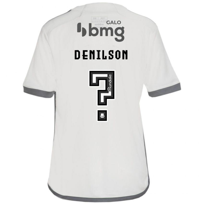 Mann Denilson #0 Off White Bortetrøye Drakt Trøye 2024/25 Skjorter T-Skjorte