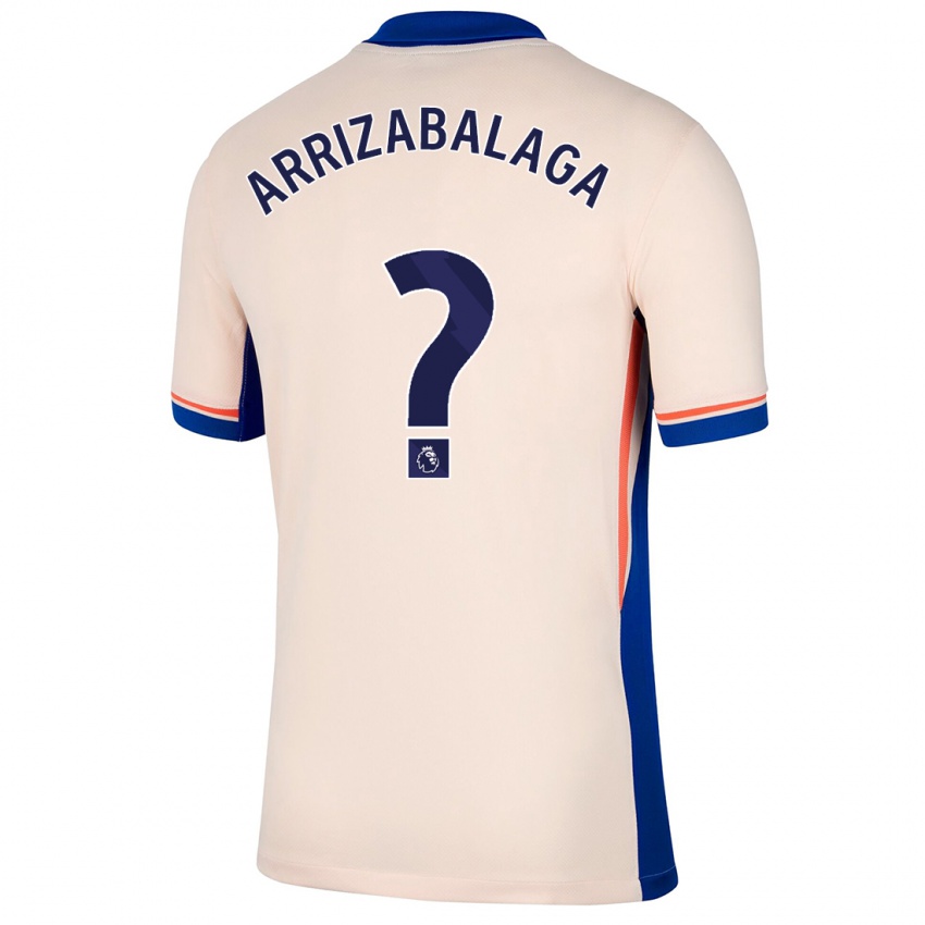 Barn Kepa Arrizabalaga #0 Lys Beige Bortetrøye Drakt Trøye 2024/25 Skjorter T-Skjorte