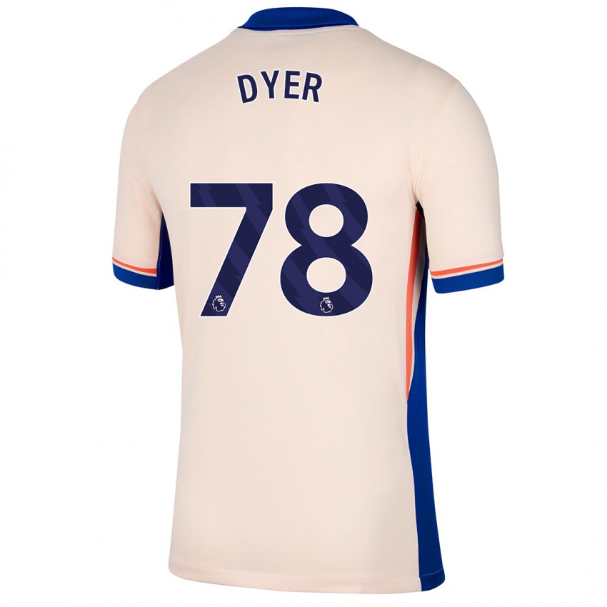 Barn Kiano Dyer #78 Lys Beige Bortetrøye Drakt Trøye 2024/25 Skjorter T-Skjorte