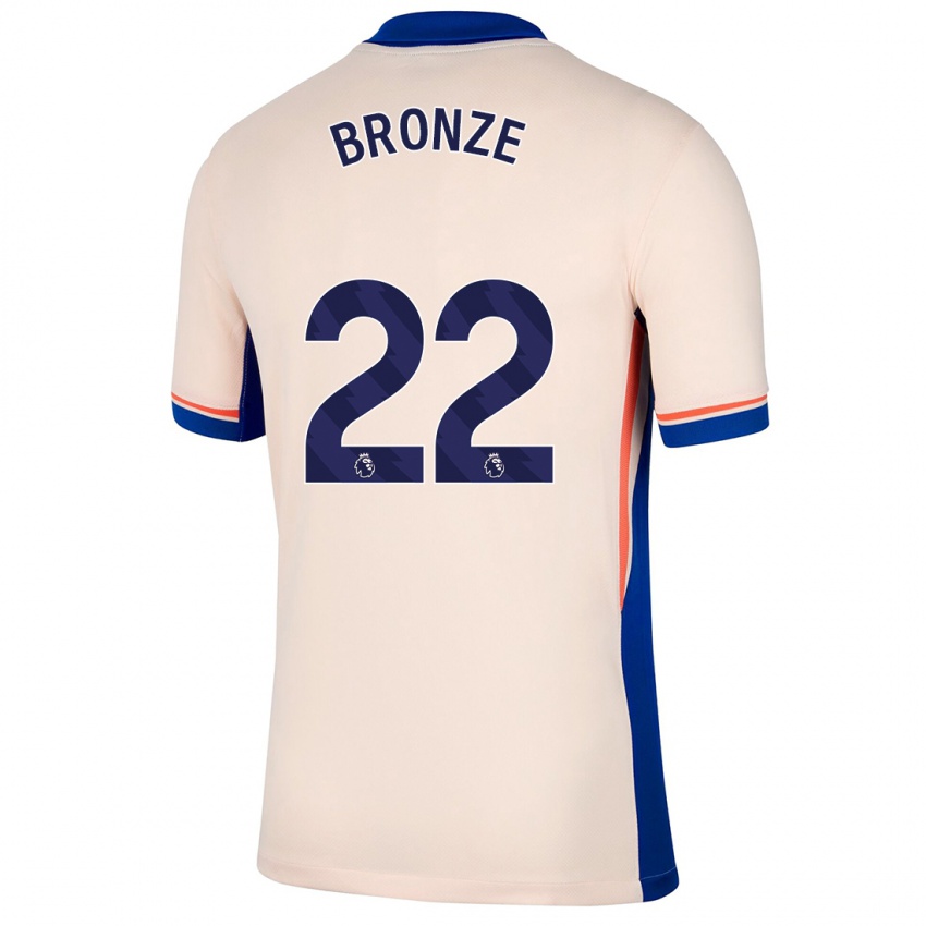 Barn Lucy Bronze #22 Lys Beige Bortetrøye Drakt Trøye 2024/25 Skjorter T-Skjorte