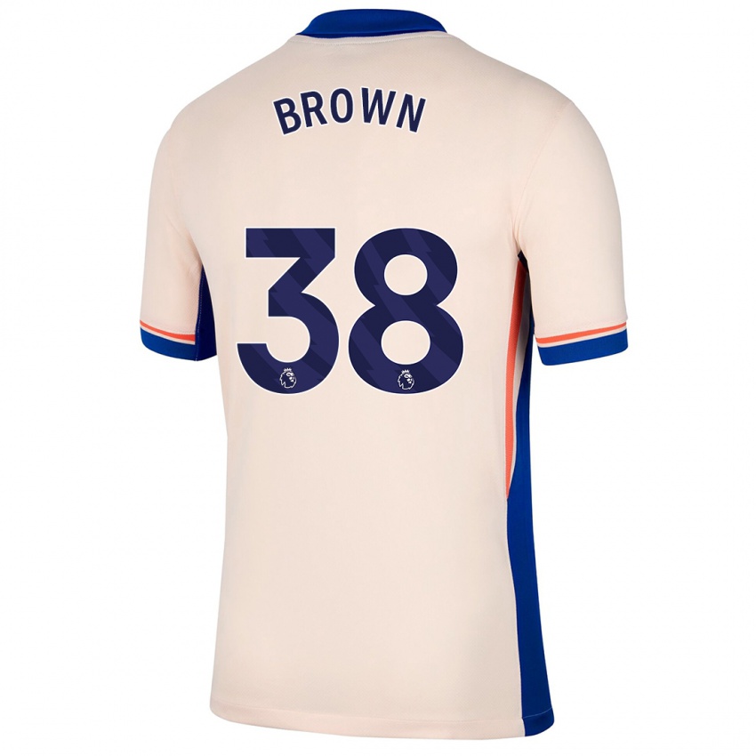 Barn Cerys Brown #38 Lys Beige Bortetrøye Drakt Trøye 2024/25 Skjorter T-Skjorte