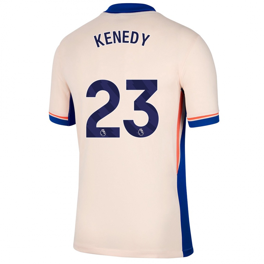 Barn Robert Kenedy #23 Lys Beige Bortetrøye Drakt Trøye 2024/25 Skjorter T-Skjorte