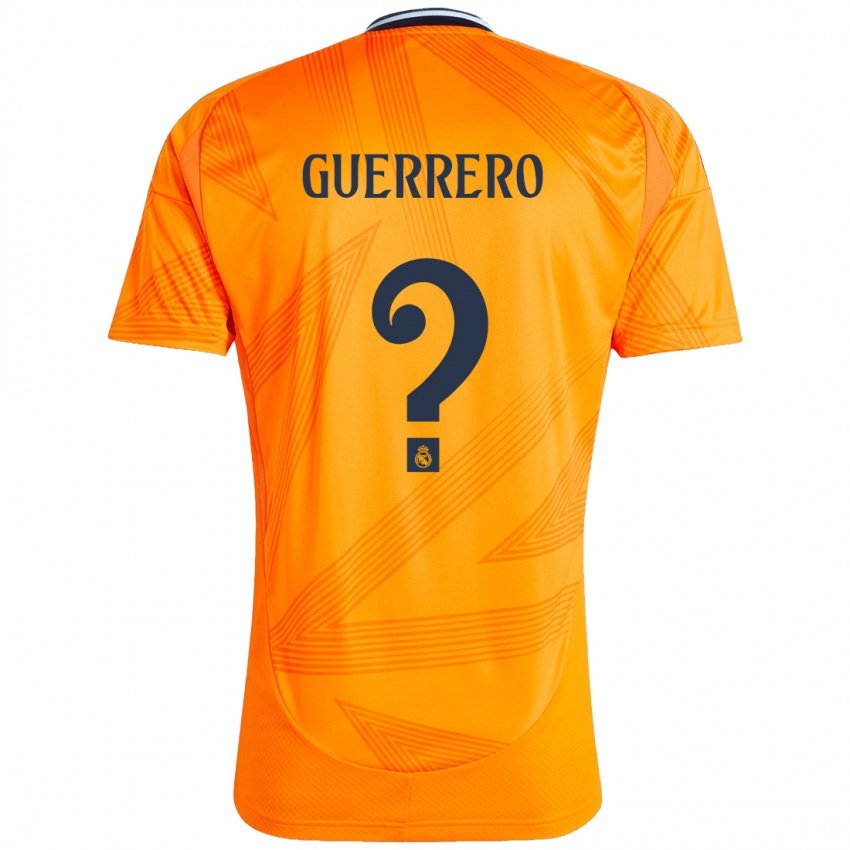 Barn Julen Guerrero #0 Oransje Bortetrøye Drakt Trøye 2024/25 Skjorter T-Skjorte