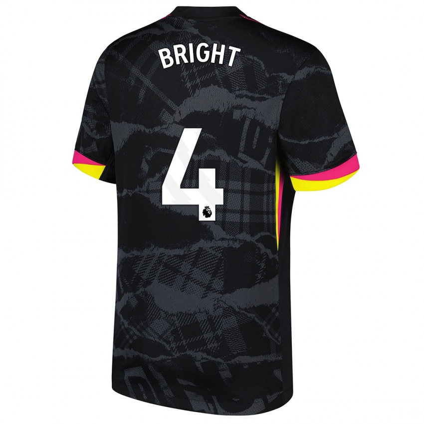 Barn Millie Bright #4 Svart Rosa Tredje Sett Drakt Trøye 2024/25 Skjorter T-Skjorte