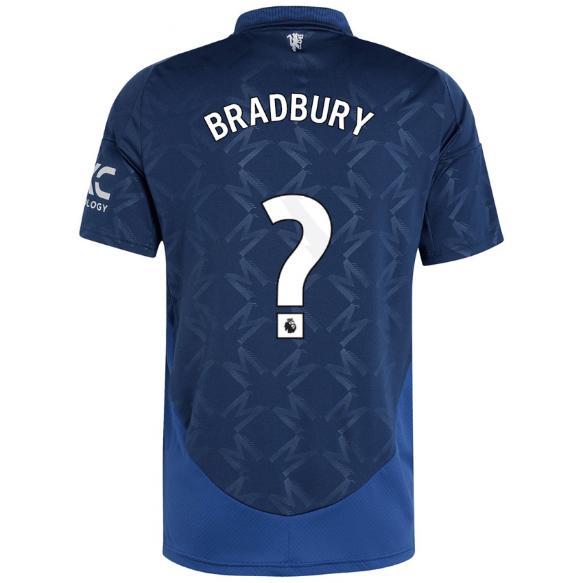 Mann Louie Bradbury #0 Indigo Bortetrøye Drakt Trøye 2024/25 Skjorter T-Skjorte