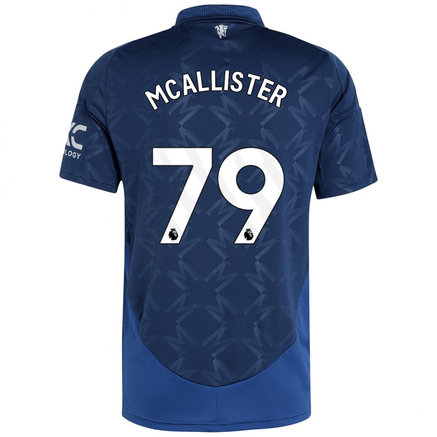 Mann Finley Mcallister #79 Indigo Bortetrøye Drakt Trøye 2024/25 Skjorter T-Skjorte