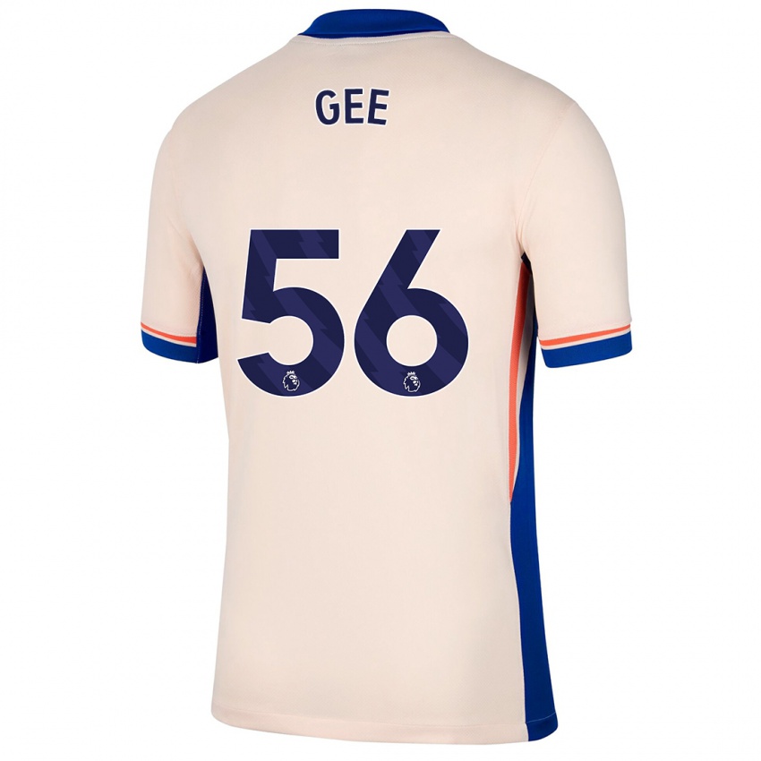 Mann Billy Gee #56 Lys Beige Bortetrøye Drakt Trøye 2024/25 Skjorter T-Skjorte