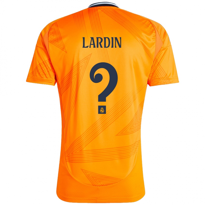 Mann Carlos Lardin #0 Oransje Bortetrøye Drakt Trøye 2024/25 Skjorter T-Skjorte