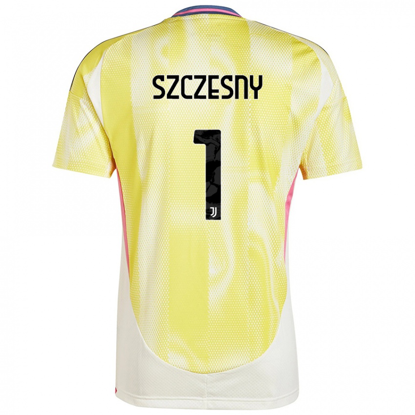 Mann Wojciech Szczesny #1 Solgul Bortetrøye Drakt Trøye 2024/25 Skjorter T-Skjorte