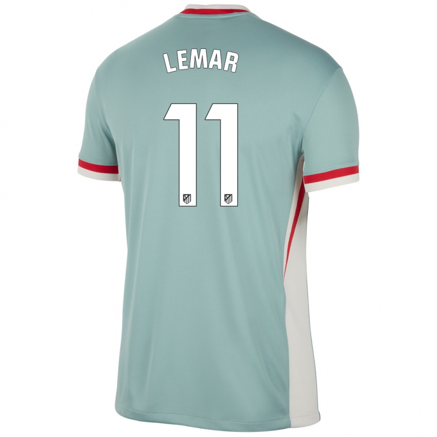 Mann Thomas Lemar #11 Lys Beige Blå Bortetrøye Drakt Trøye 2024/25 Skjorter T-Skjorte