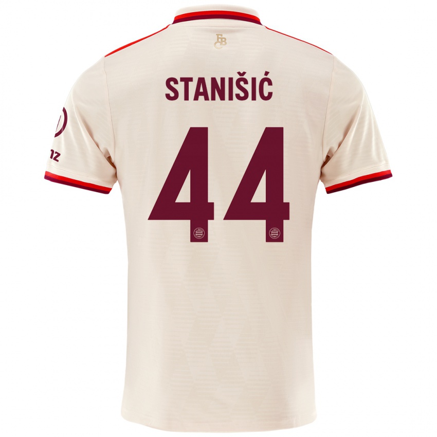 Mann Josip Stanisic #44 Sengetøy Tredje Sett Drakt Trøye 2024/25 Skjorter T-Skjorte