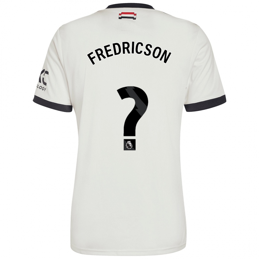 Dame Tyler Fredricson #0 Off White Tredje Sett Drakt Trøye 2024/25 Skjorter T-Skjorte