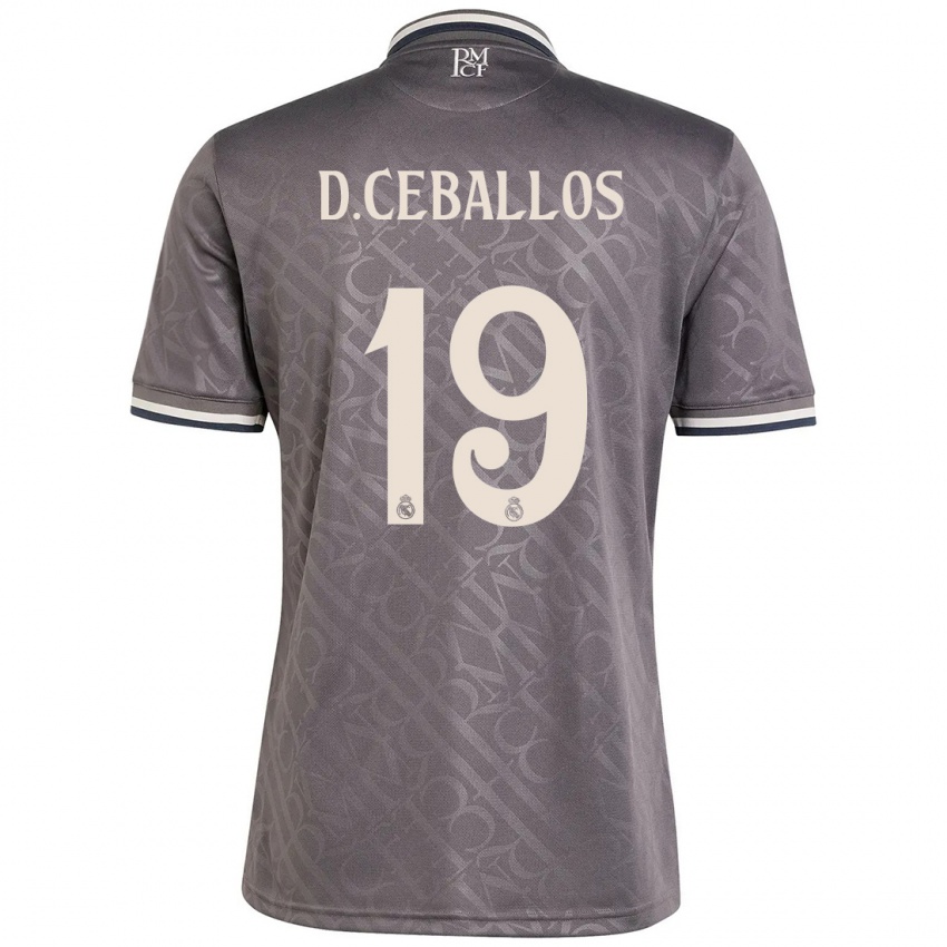 Dame Dani Ceballos #19 Kull Tredje Sett Drakt Trøye 2024/25 Skjorter T-Skjorte