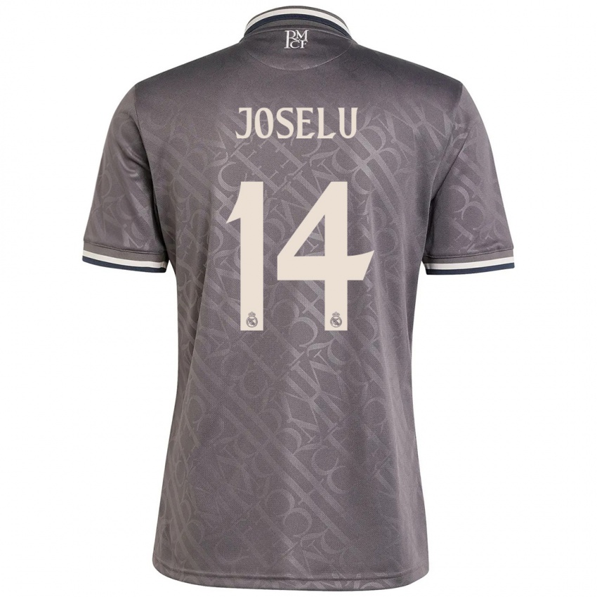 Dame Joselu #14 Kull Tredje Sett Drakt Trøye 2024/25 Skjorter T-Skjorte