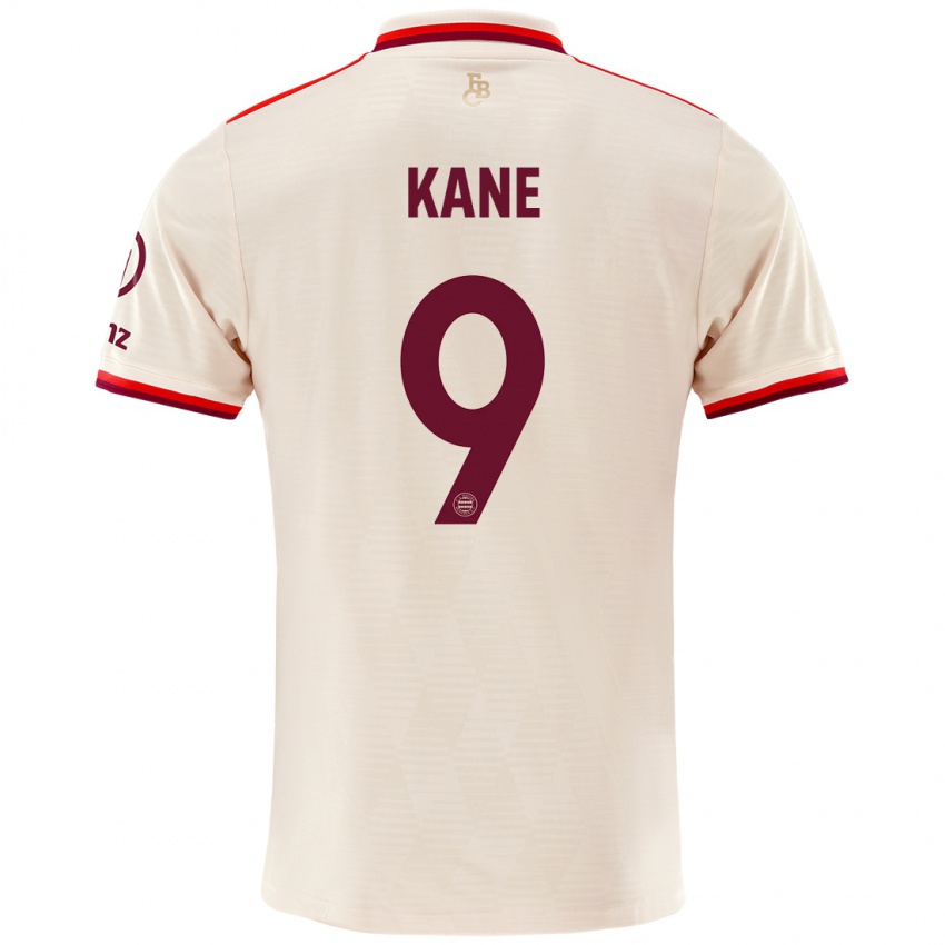 Dame Harry Kane #9 Sengetøy Tredje Sett Drakt Trøye 2024/25 Skjorter T-Skjorte