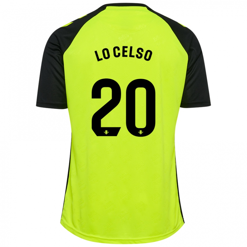 Barn Giovani Lo Celso #20 Lyseblått Bortetrøye Drakt Trøye 2024/25 Skjorter T-Skjorte