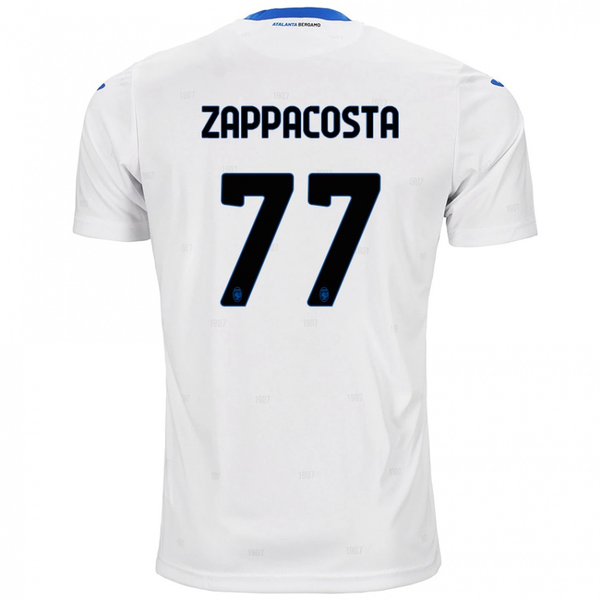 Mann Davide Zappacosta #77 Hvit Bortetrøye Drakt Trøye 2024/25 Skjorter T-Skjorte