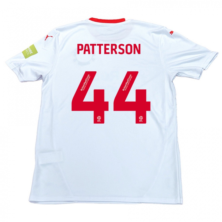 Barn Phoenix Patterson #44 Hvit Bortetrøye Drakt Trøye 2024/25 Skjorter T-Skjorte