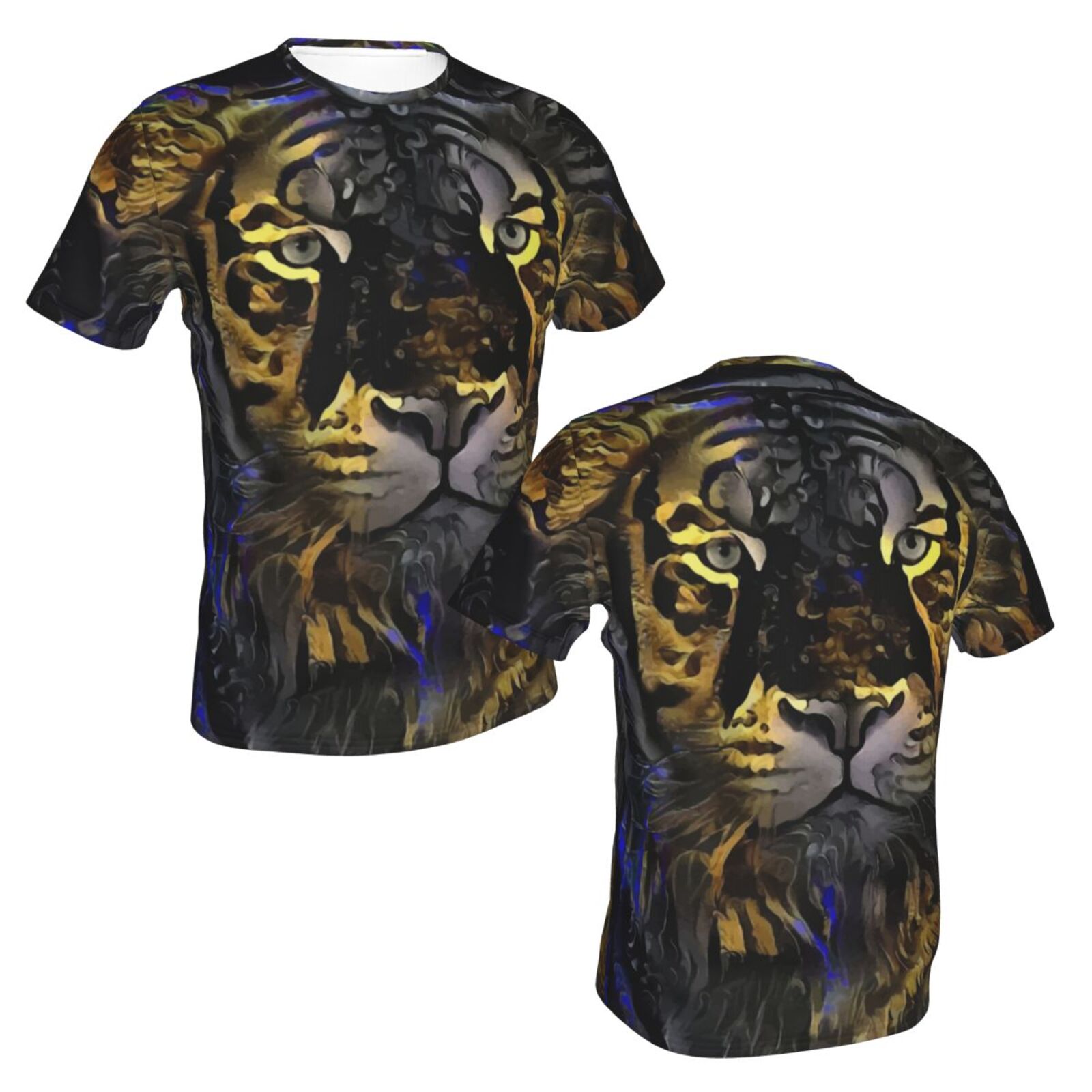 Tigermoon 2021 Mikset Media Elementer Klassisk T-skjorte